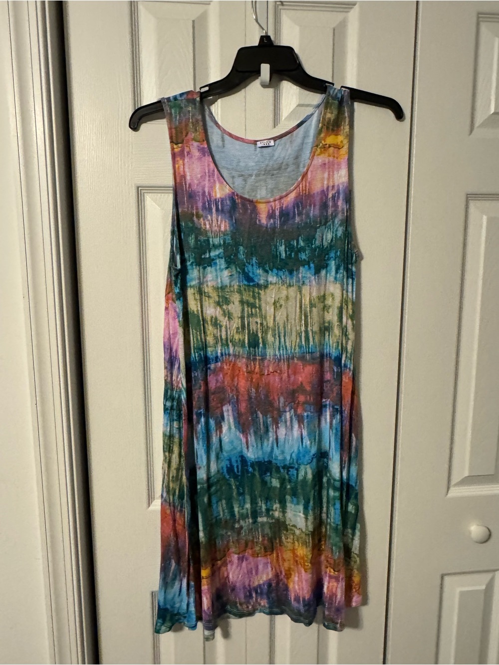 Studio 1886 Multicolor Tie-Dye Sleeveless Dress